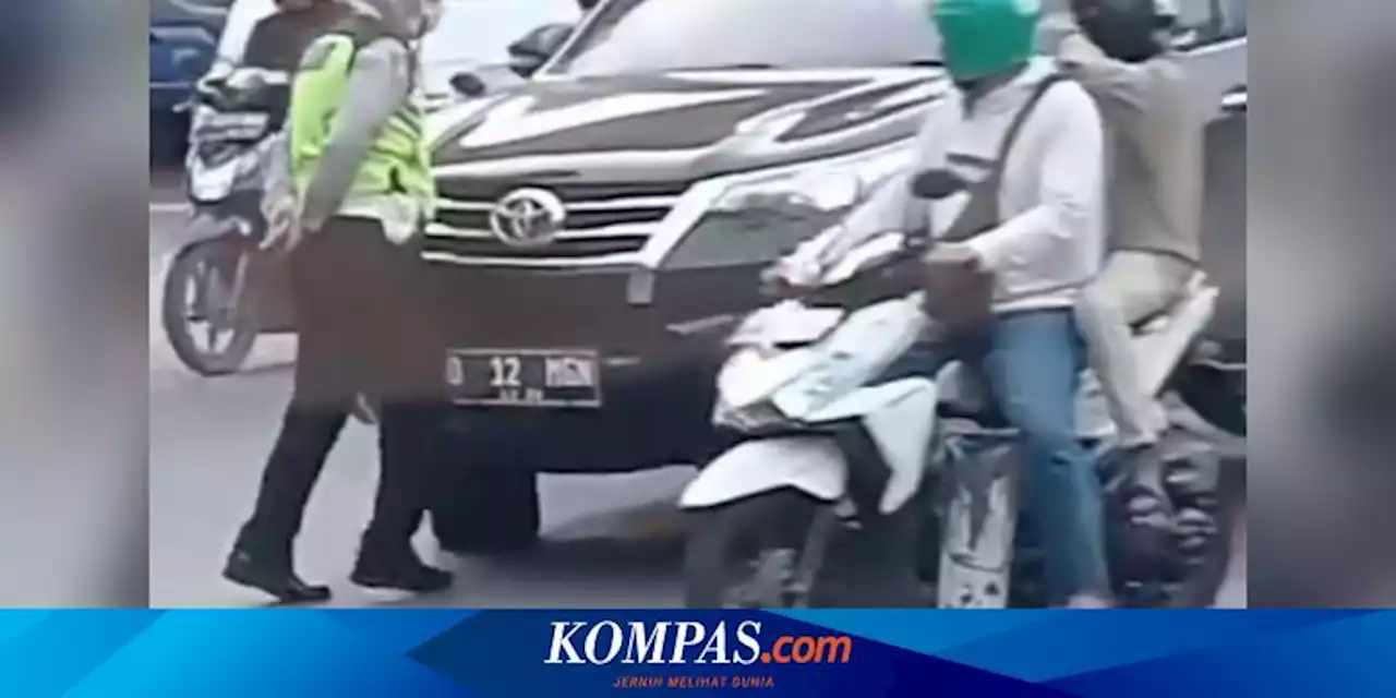 Kelakuan Sopir Fortuner Langgar Lalu Lintas di Rawa Buaya, Maki-maki dan Hampir Tabrak Polisi