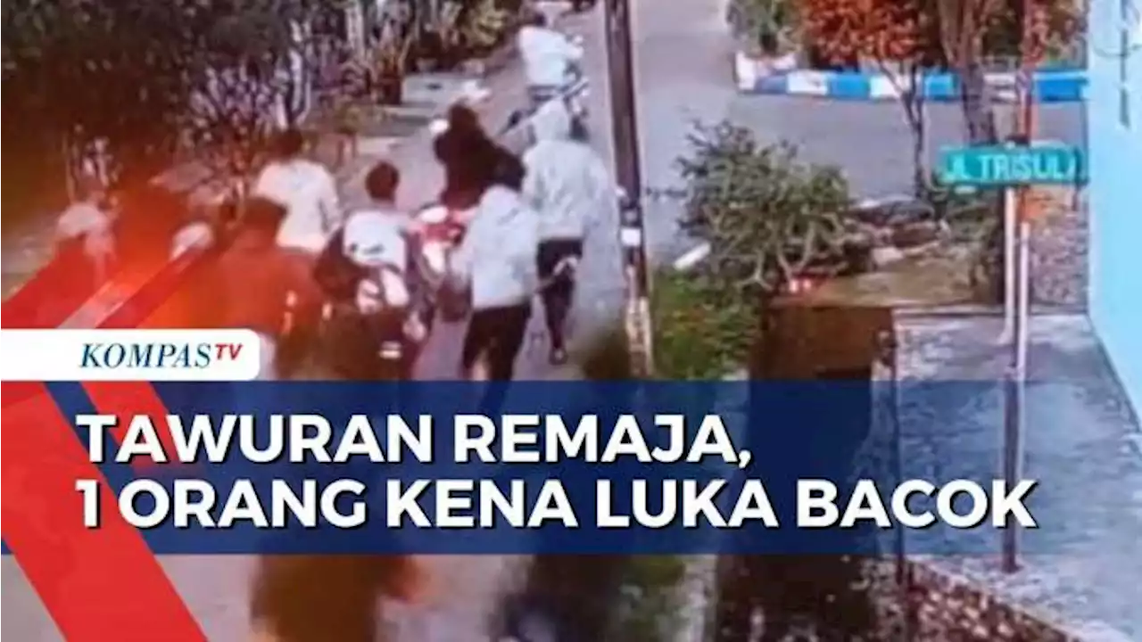 Dua Kelompok Remaja Saling Serang, Satu Orang Alami Luka Bacok di Bagian Kaki