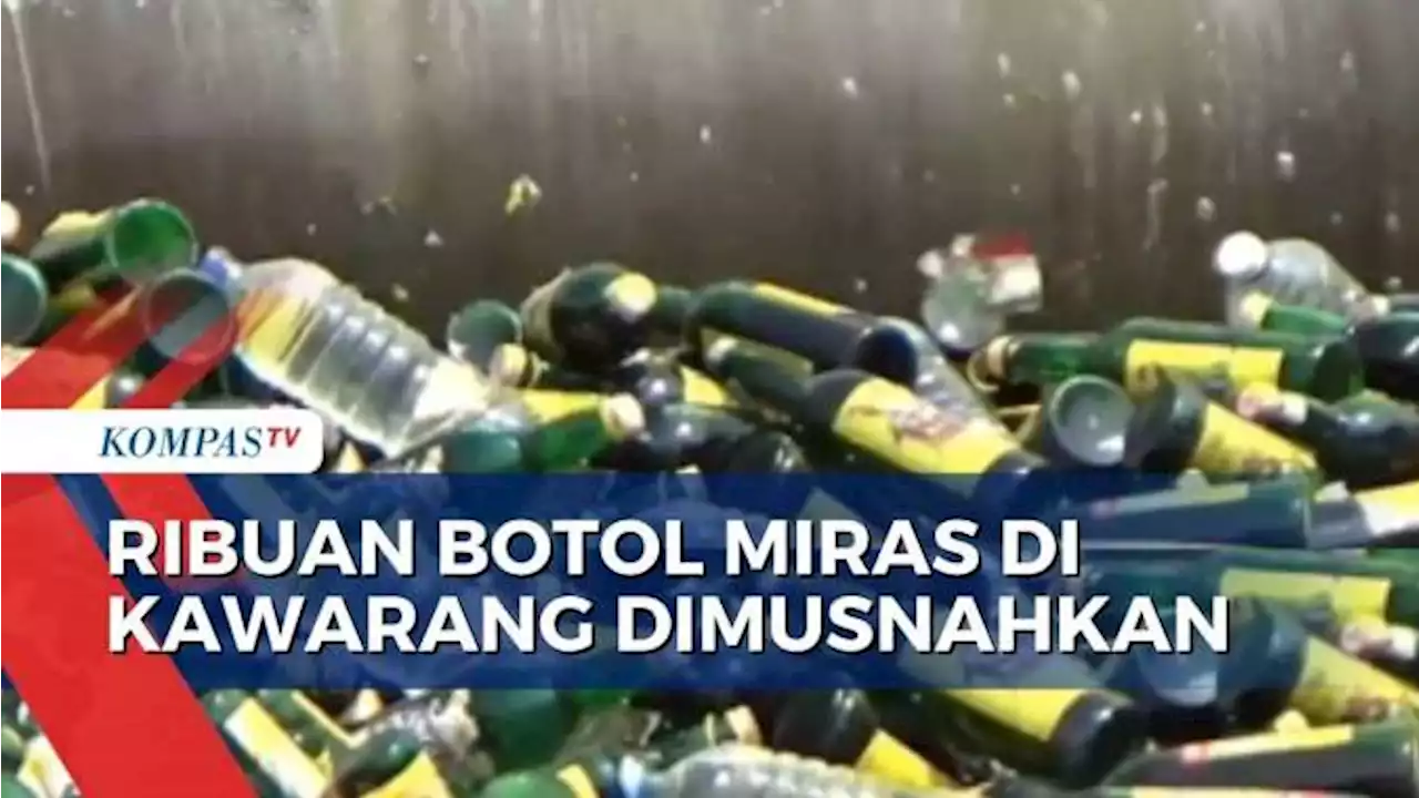 Jelang Bulan Ramadan, Satpol PP dan Polisi Gelar Razia Miras di Sejumlah Daerah!