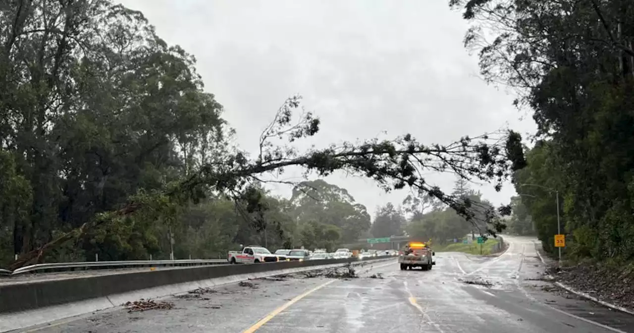 New round of rain, damaging winds batters Bay Area, Central Coast