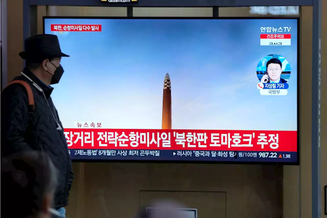 South Korea says North Korea test-fires cruise missiles