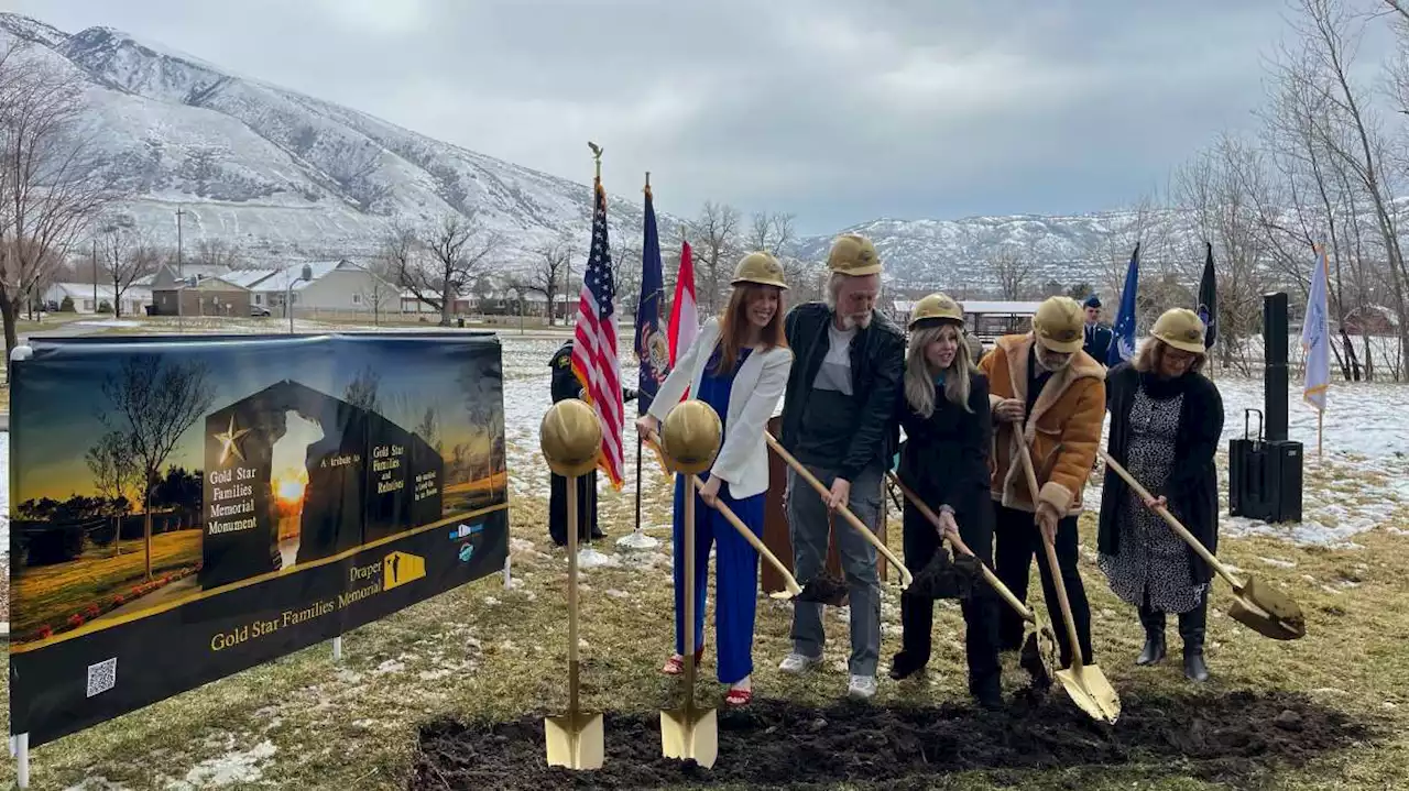 Monumental sacrifice: Draper breaks ground on memorial to honor families of fallen soldiers