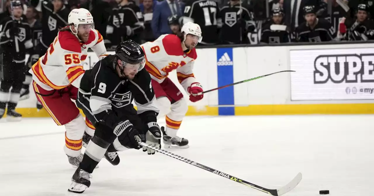 Adrian Kempe leads Kings to rout over Flames