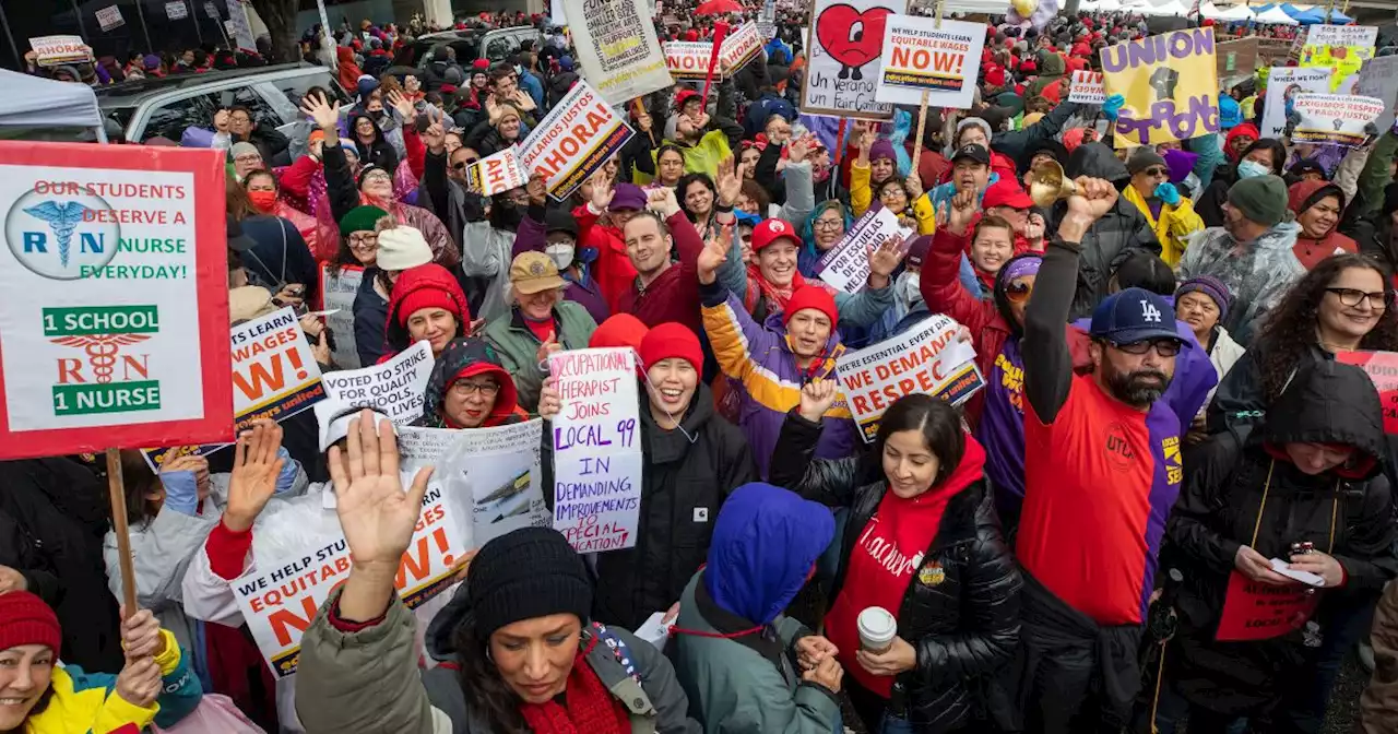 Why LAUSD workers' historic joint strike is 'decades in the making'