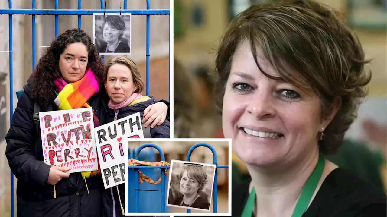 Furious parents hit back at 'disruptive' teachers blocking Ofsted inspectors in protest after headteacher's death