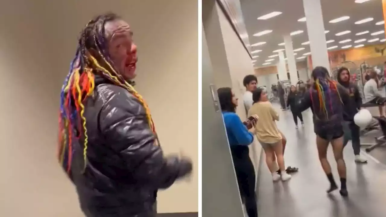 Rapper Tekashi 6ix9ine beaten to a pulp in changing room of LA Fitness gym in Miami