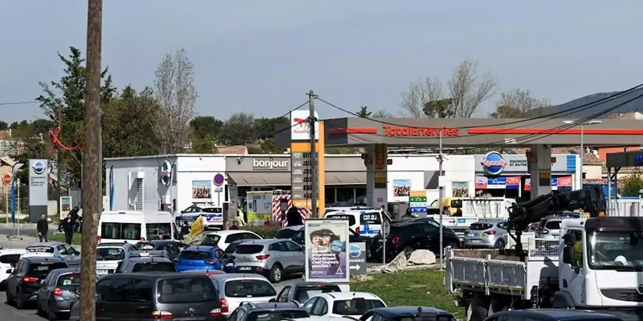 Retraites: très légère amélioration dans les stations-service du Sud-Est, après les réquisitions