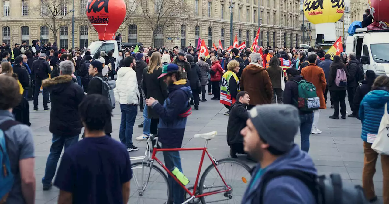 Réforme des retraites : à Paris, une convergence des luttes