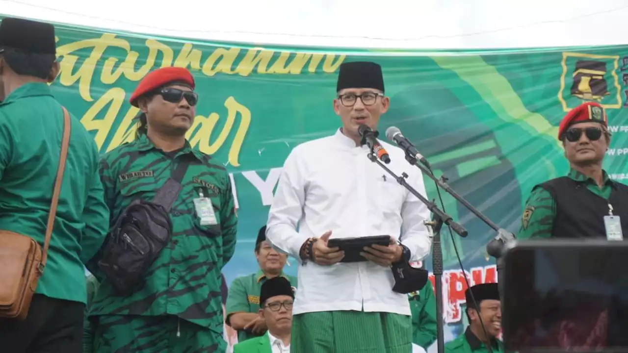 PPP: Sandiaga Tokoh Nasional Populer, Siapa yang Tidak Mau Kedatangan Dia