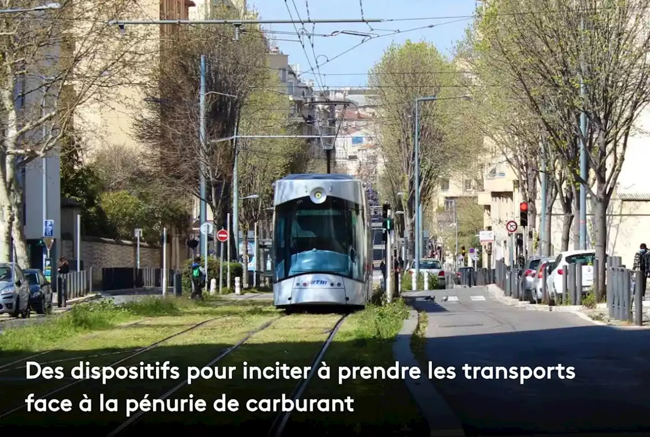 Des dispositifs pour inciter à prendre les transports face à la pénurie de carburant