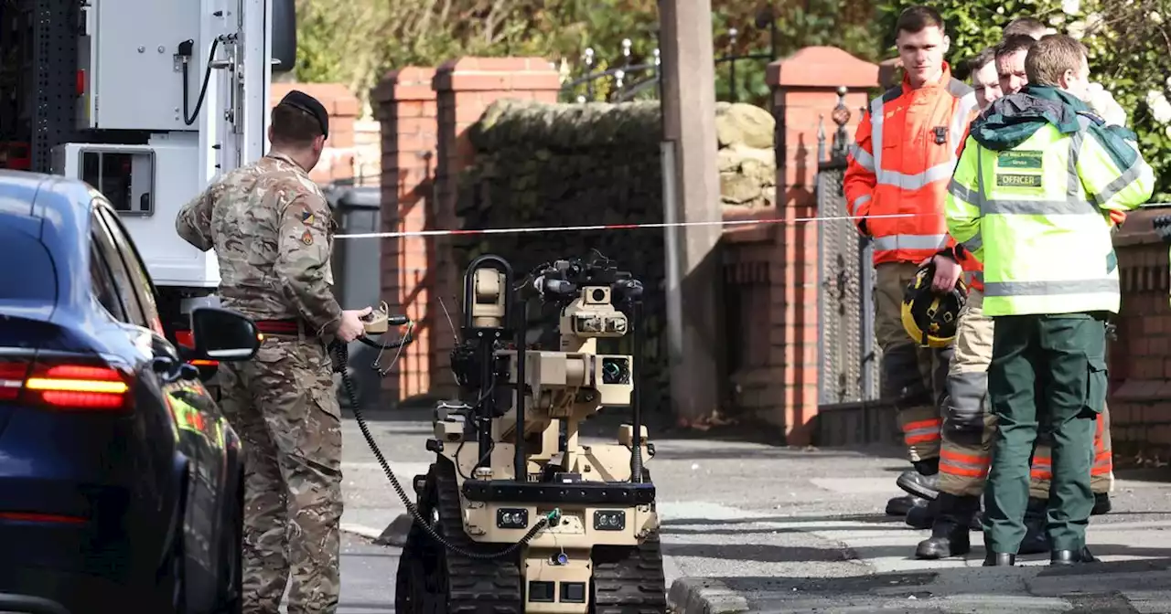 BREAKING: Main road shut with huge cordon in place after suspicious items found