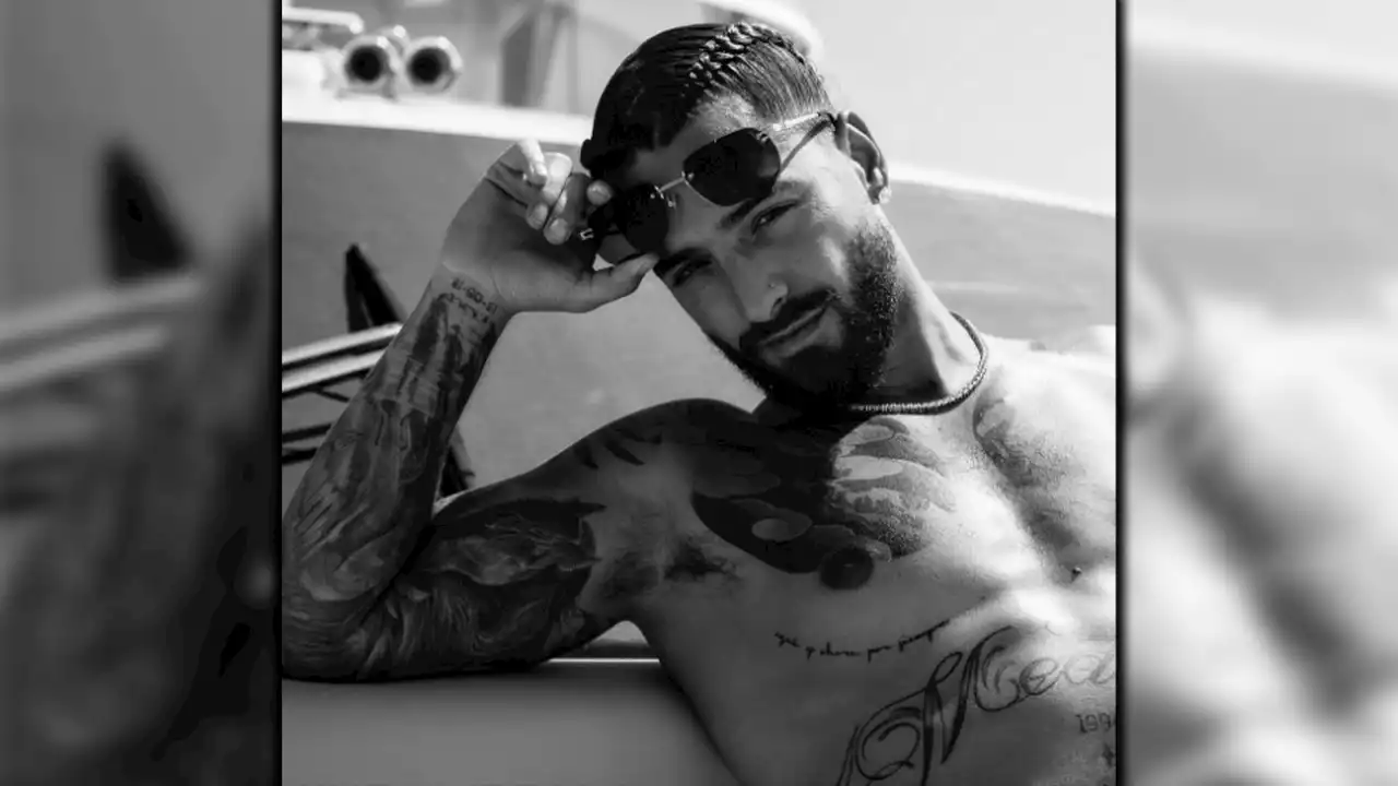 Maluma publica fotos como 'Dios lo trajo al mundo'