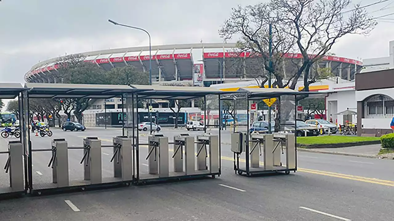 Tránsito: todas las calles que estarán cortadas por la fiesta de la Selección en River