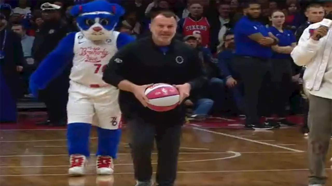 WATCH: 76ers Fan Drains a Half Court Shot to Win Season Tickets