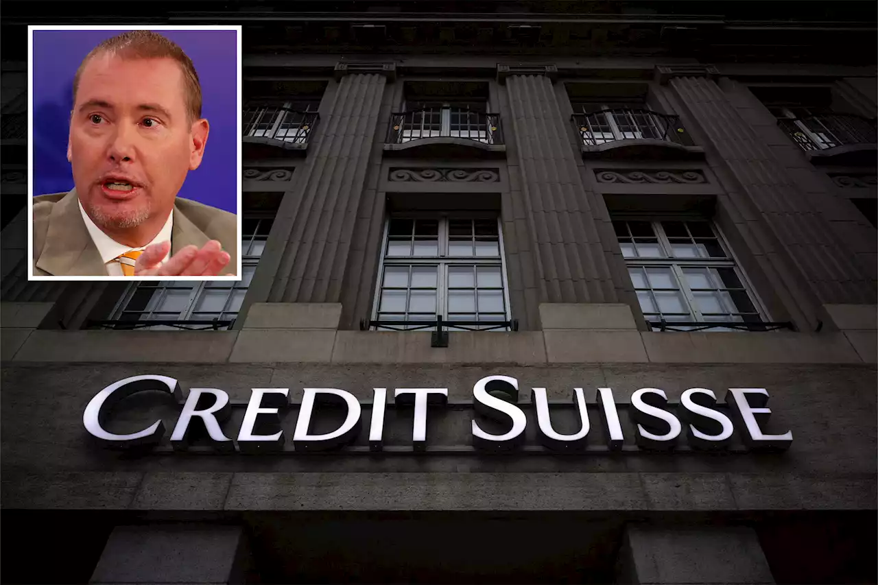 Hedge fund boss Jeff Gundlach shreds Credit Suisse creditors: ‘Put on your big boy pants’