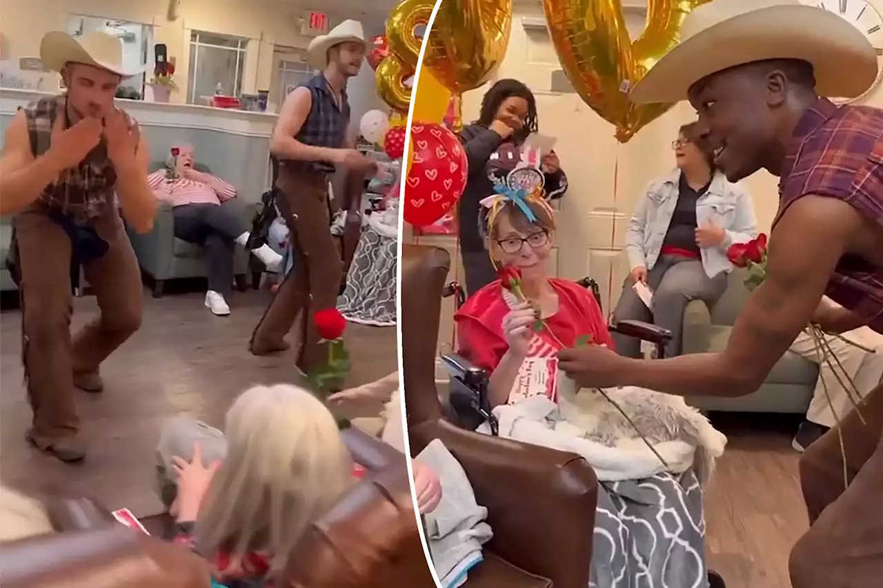 I hired sexy cowboys for my mom’s 80th birthday — she loved it to death