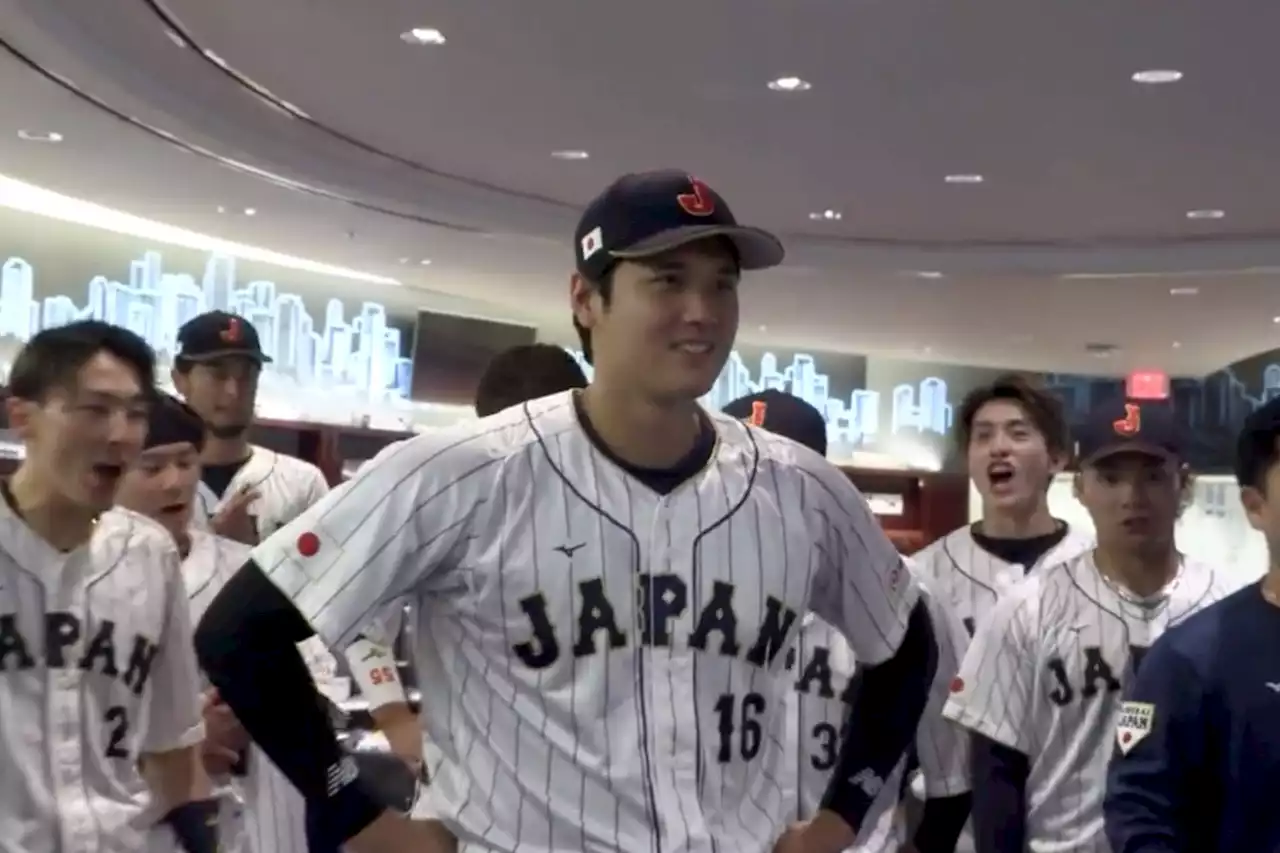 Shohei Ohtani gave rousing World Baseball Classic speech to Team Japan