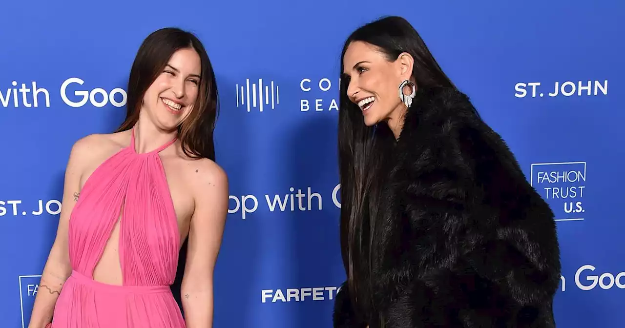 Demi Moore and Scout Willis show off sweet bond at party for Bruce Willis