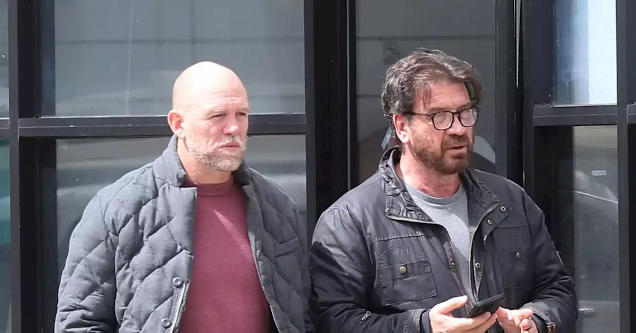 Unlikely pals Mike Tindall and Nick Knowles go shopping together in California