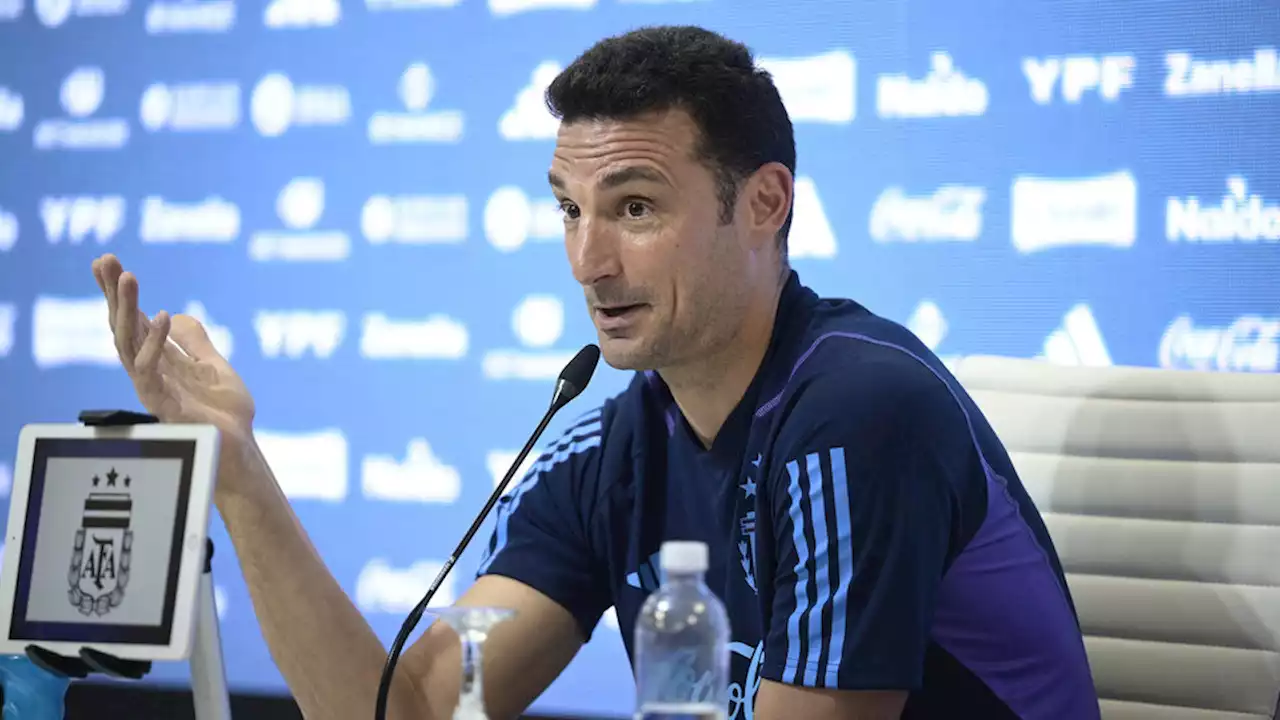 Lionel Scaloni: 'La Copa del Mundo ya pasó' | Primera conferencia de prensa en Argentina del DT campeón, de cara al amistoso ante Panamá