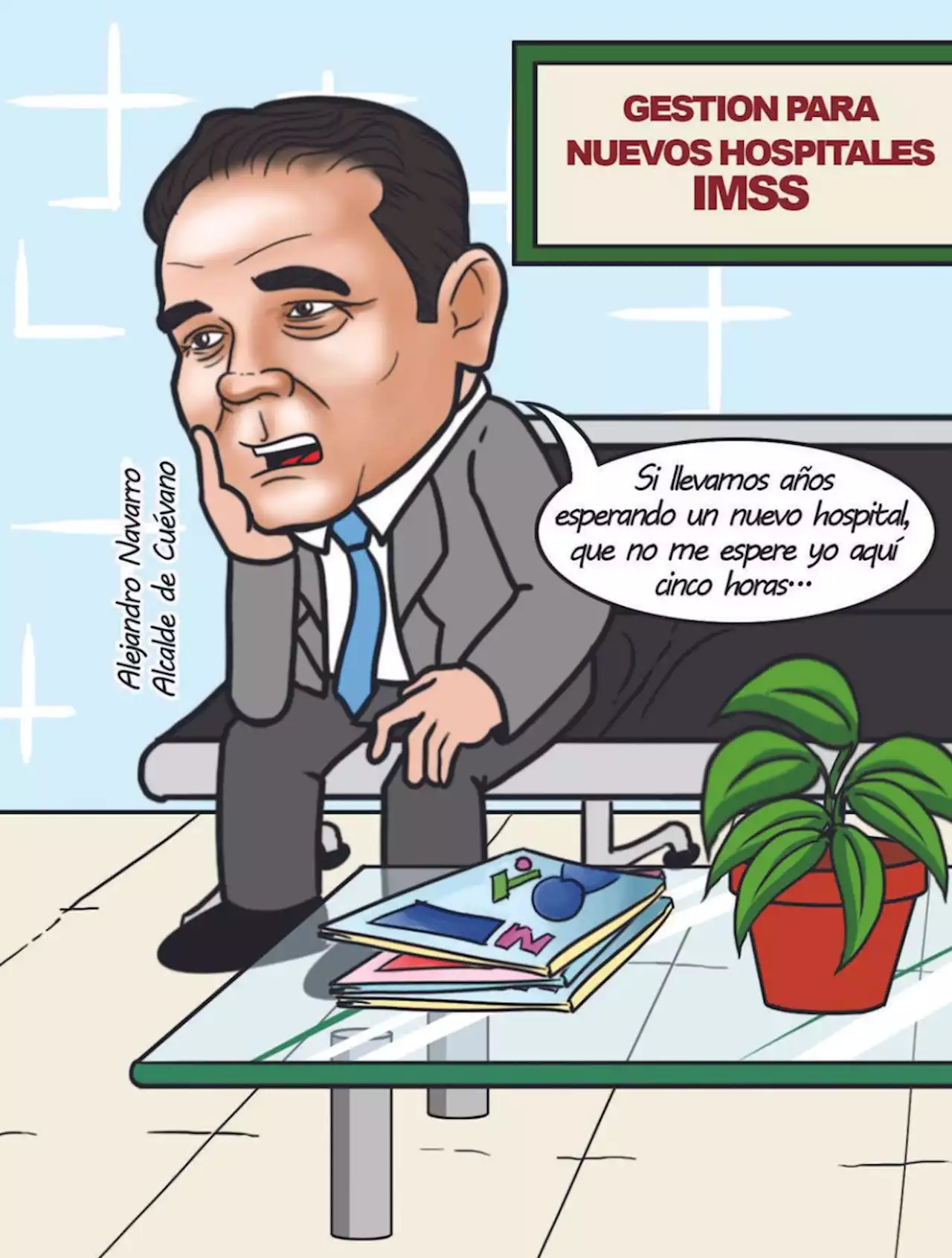 Destinará Navarro mil 200 millones de pesos a futuro IMSS en zona sur