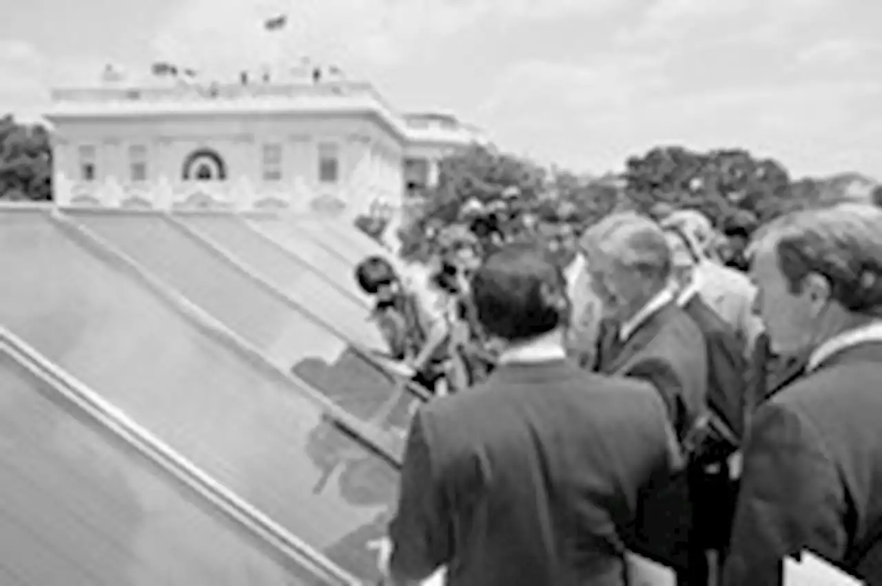 Perspective | How did one of Jimmy Carter’s solar panels wind up in Takoma Park?