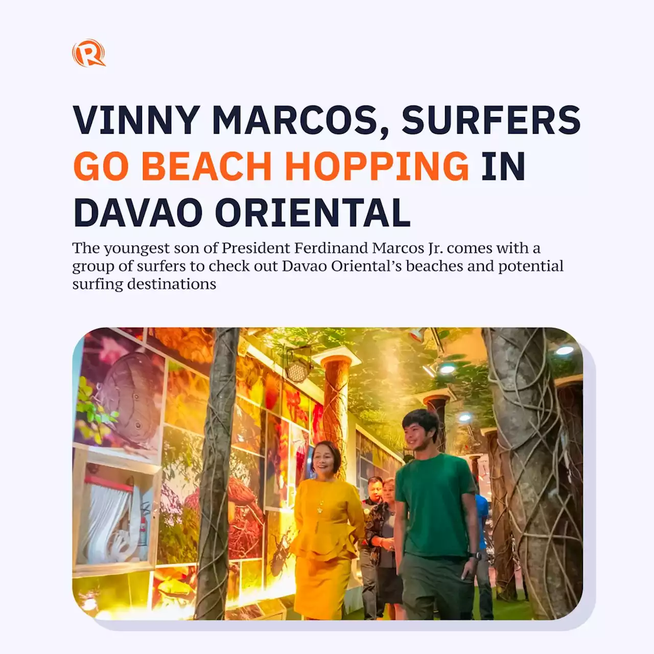 Vinny Marcos, surfers go beach hopping in Davao Oriental