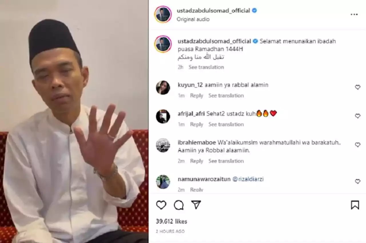 Ramadan 2023 Tiba, Ini Lima Pesan Ustaz Abdul Somad