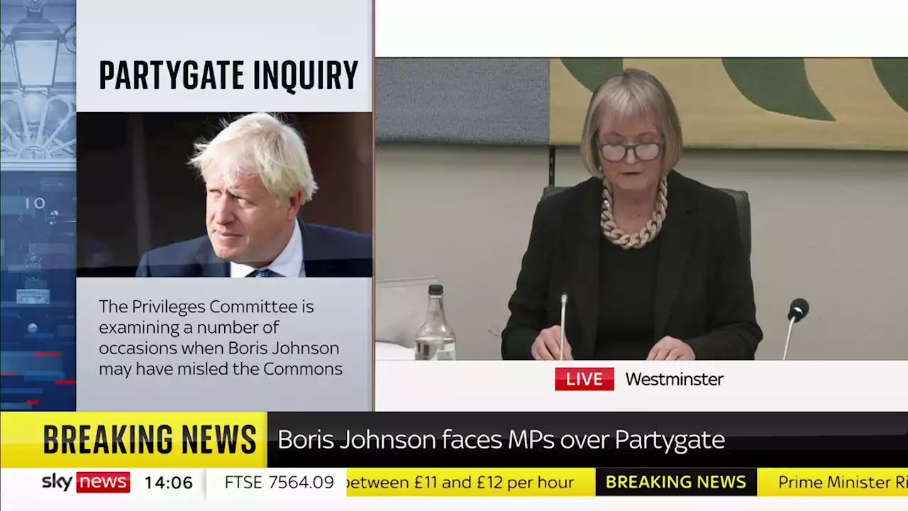 Boris Johnson hearing live: Ex-PM swears on bible as questioning puts political career on line