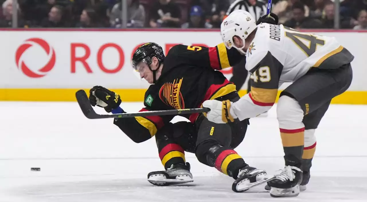 Canucks show flashes of growing identity in loss to Golden Knights