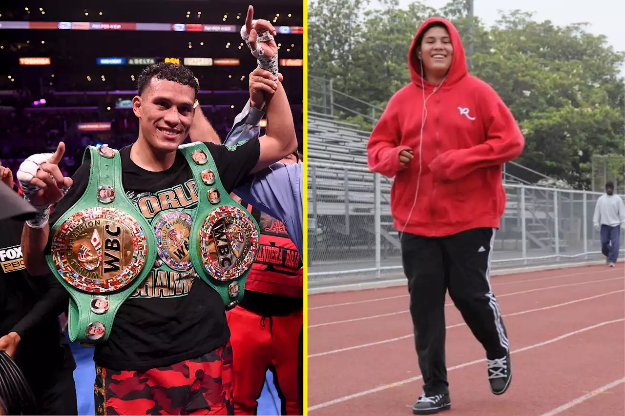 David Benavidez was 260lb teen, sparred prime GGG and became youngest ever world champion