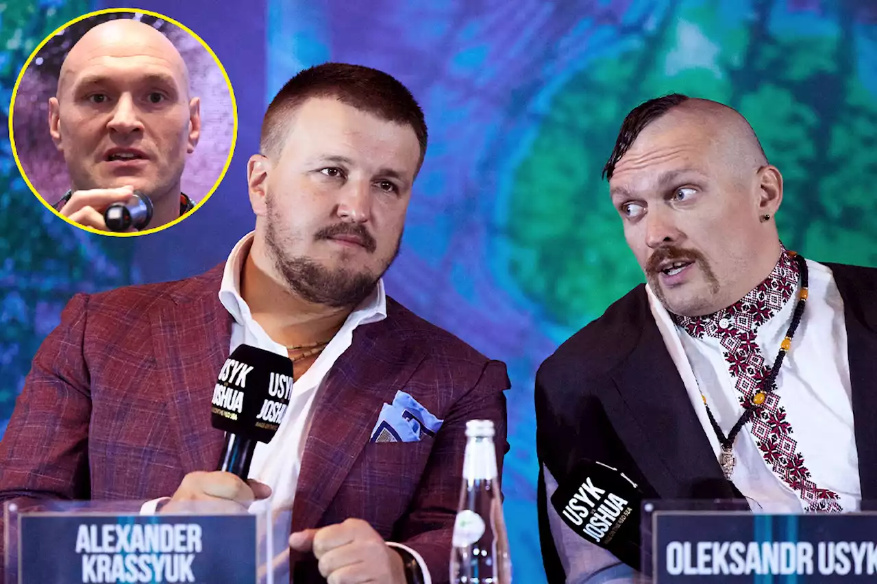 Oleksandr Usyk's promoter slams Tyson Fury over 'unacceptable' and 'disrespectful' demands