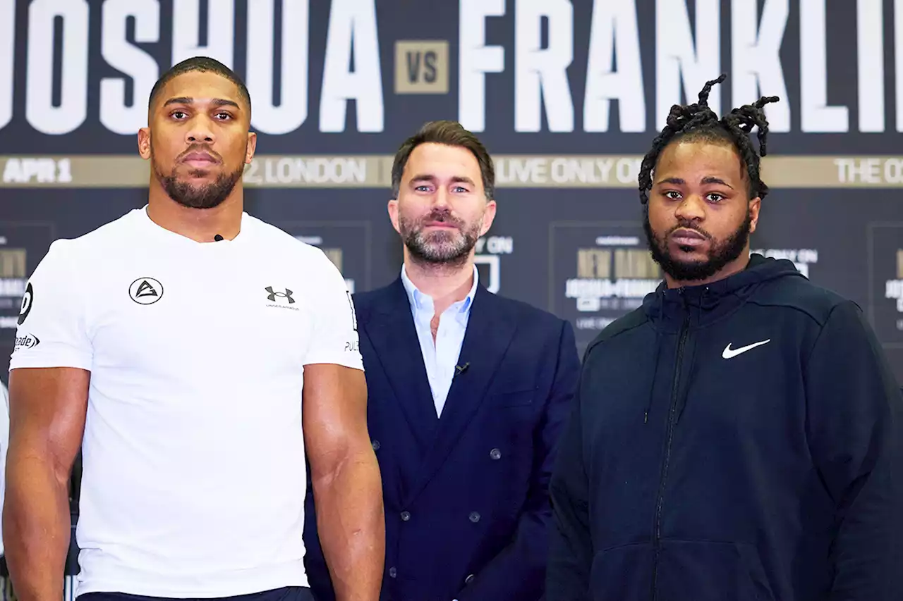 'Total b****cks' - Eddie Hearn blasts back at claims of struggling Anthony Joshua ticket sales