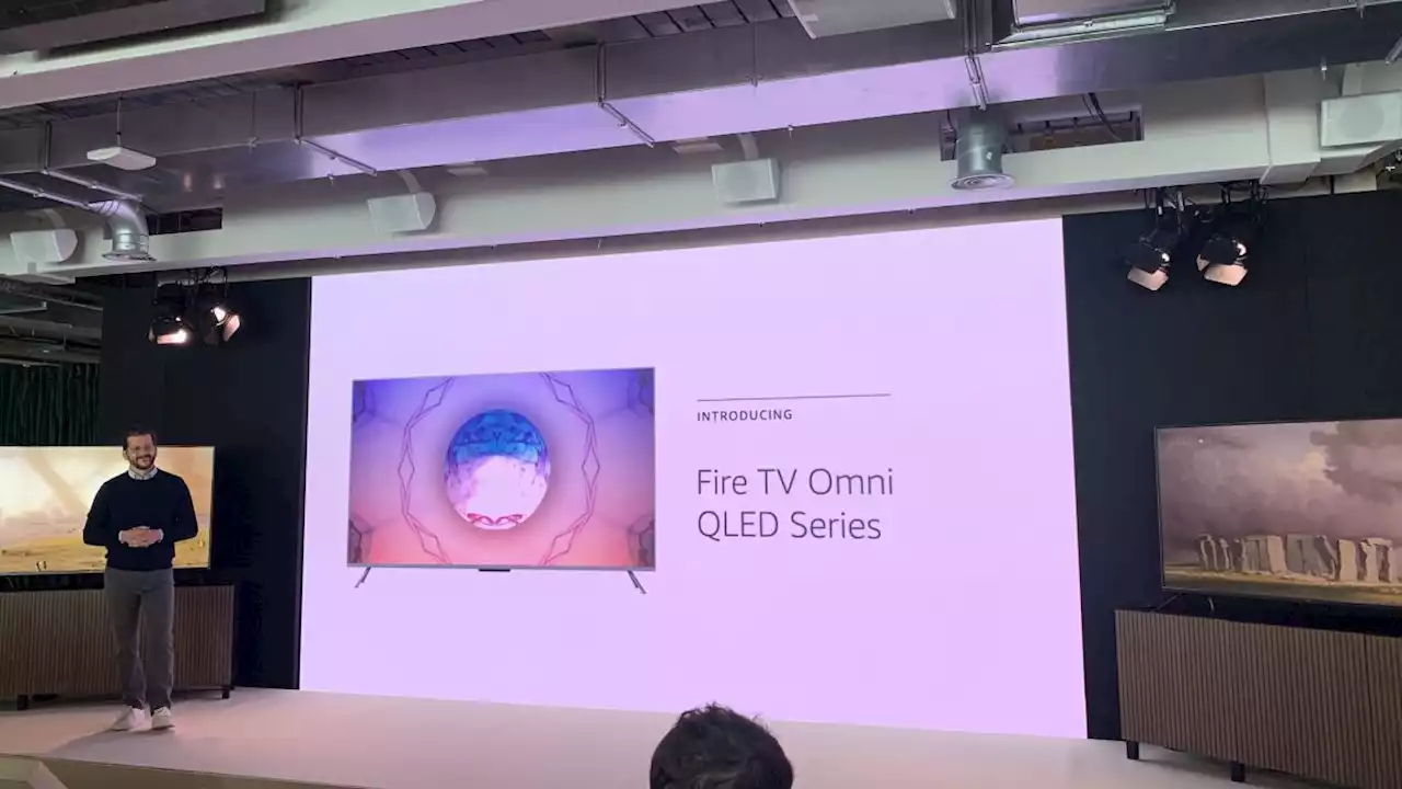 Amazon's Fire TV Omni QLED series boasts dynamic AI art to 'evolve' with you