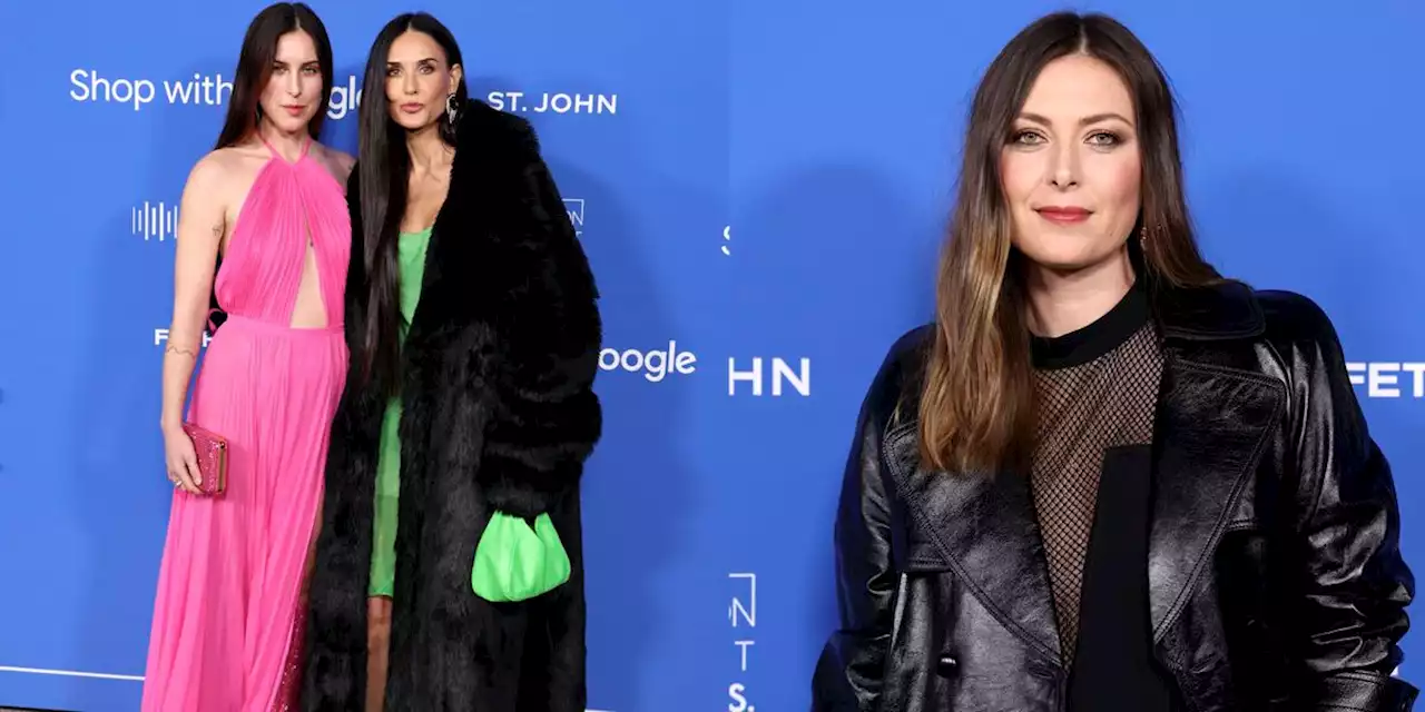 Demi Moore pose avec sa fille Scout Willis, Maria Sharapova sublime en brune... Les stars sur le tapis rouge des Fashion Trust US Awards 2023 ! (PHOTOS)