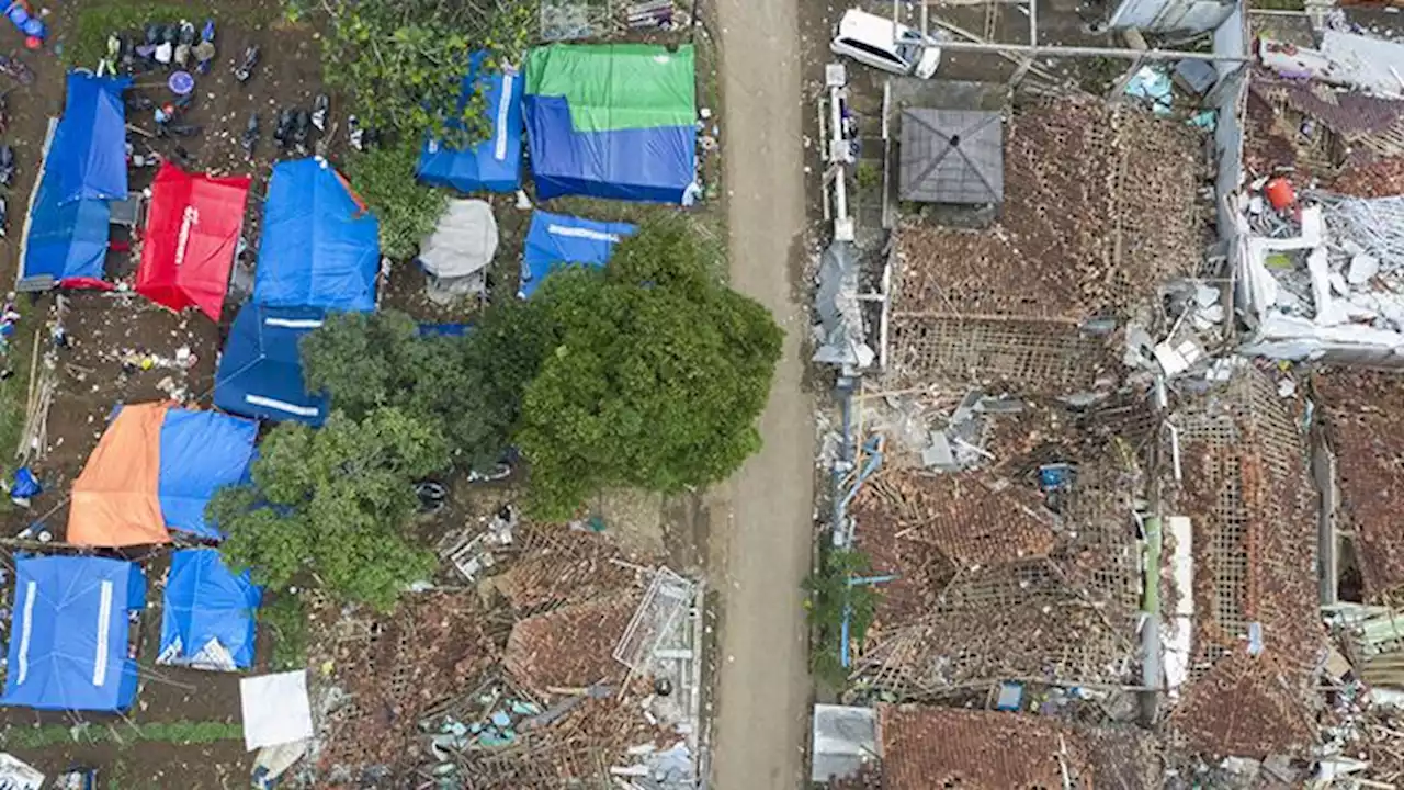 Jelang Ramadhan, Sejumlah Korban Gempa Cianjur Masih Bertahan di Pengungsian