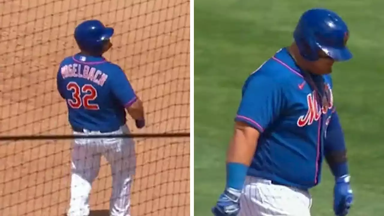 Mets' Daniel Vogelbach Drops F-Bomb After Groundout, Caught On Hot Mic