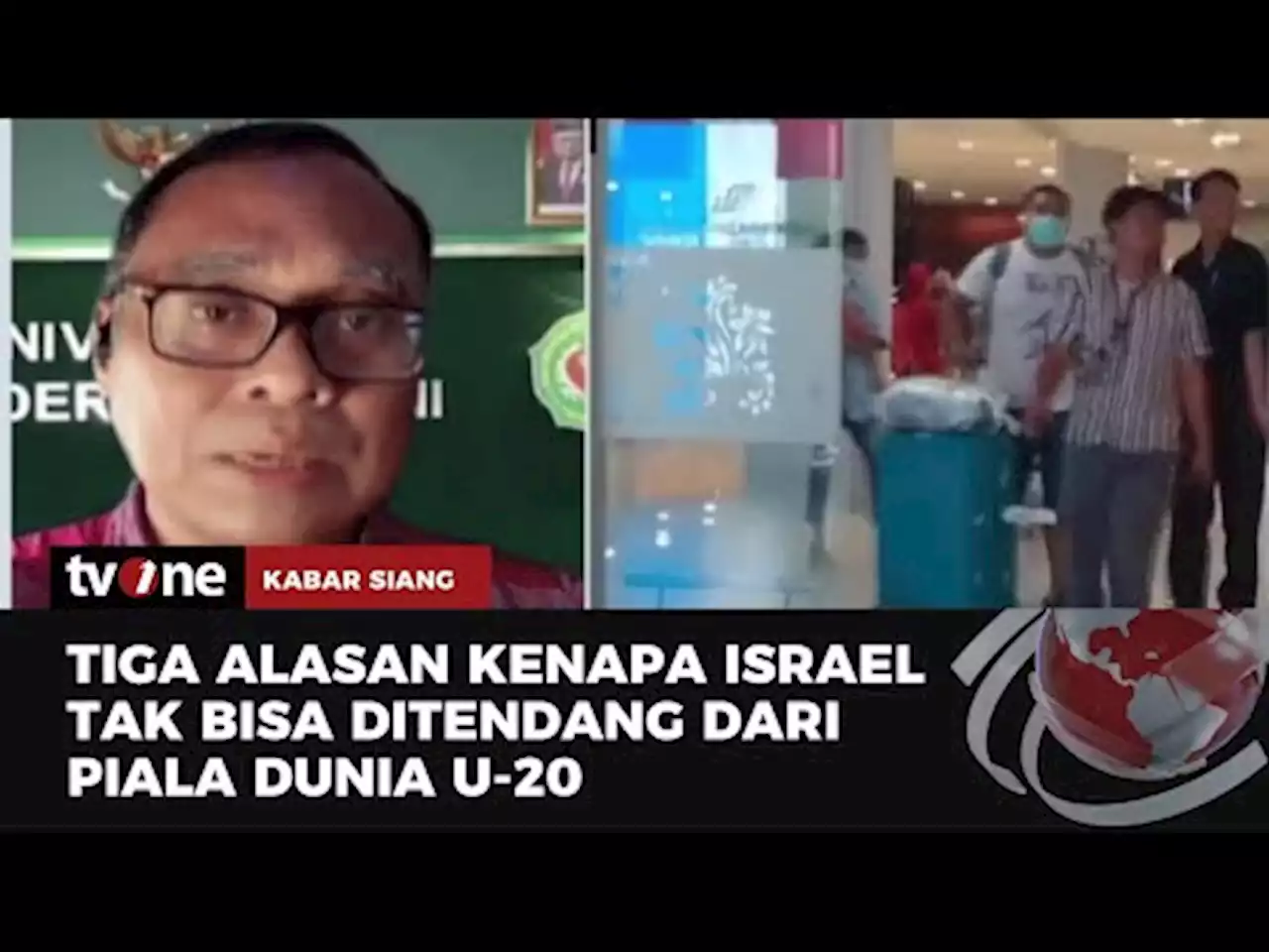 Israel Tidak Bisa 'Ditendang' dari Piala Dunia U-20, Ini Kata Pakar Hukum Internasional - tvOne