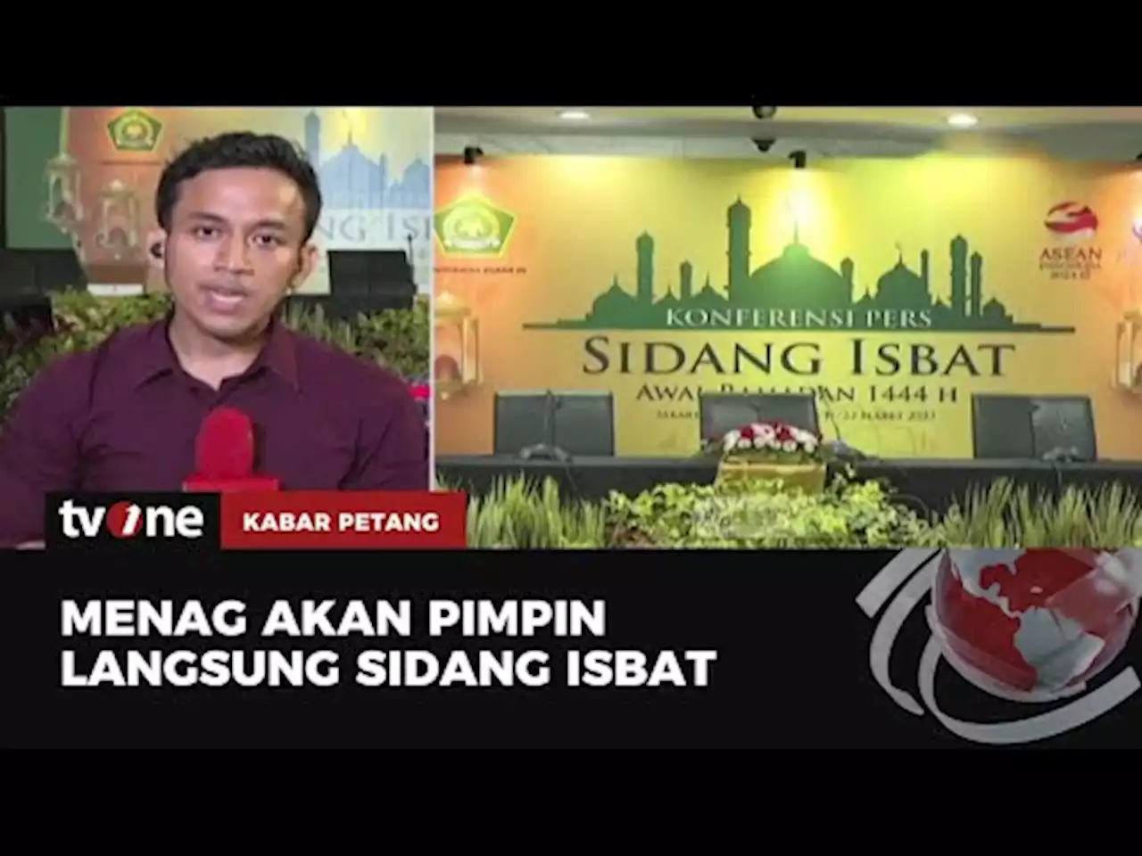 Pantauan di Kementerian Agama Jelang Sidang Isbat 1 Ramadhan 1444 H - tvOne