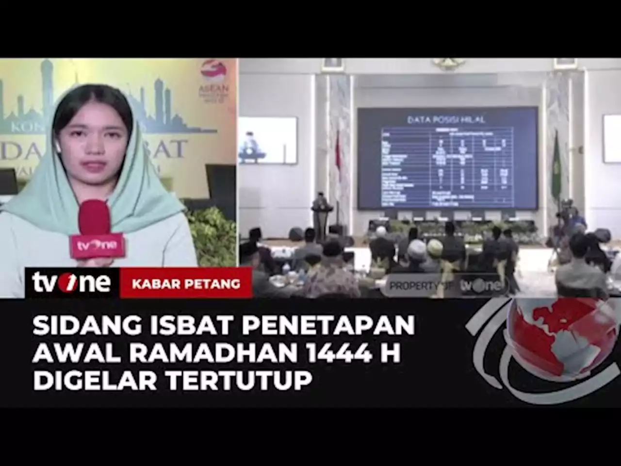 Sidang Isbat Penentuan 1 Ramadhan 1444 H Digelar Tertutup - tvOne