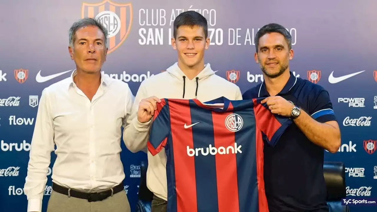 El joven de San Lorenzo que renovó su contrato - TyC Sports