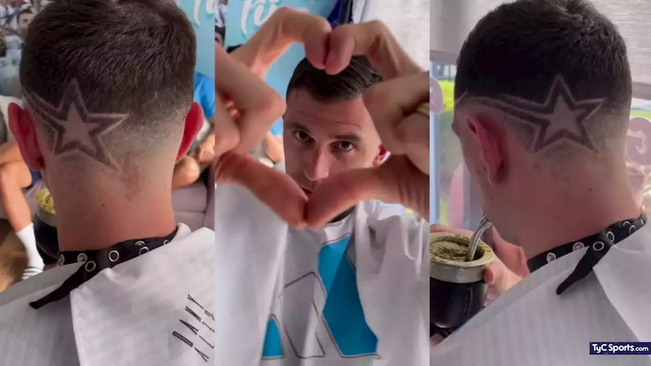 El sorprendente nuevo look del Dibu Martínez para los amistosos de la Selección Argentina - TyC Sports