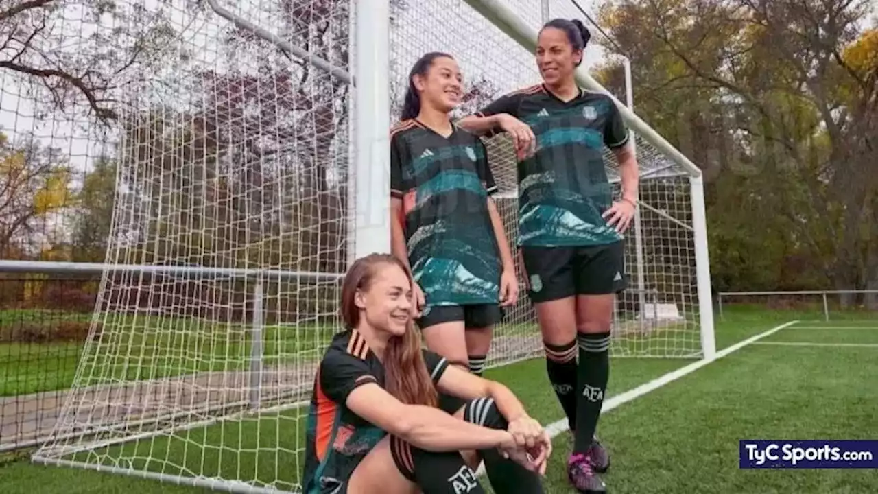 Se FILTRO la camiseta de Argentina para el Mundial de Fútbol Femenino inspirada en la Quebrada de Humahuaca. - TyC Sports