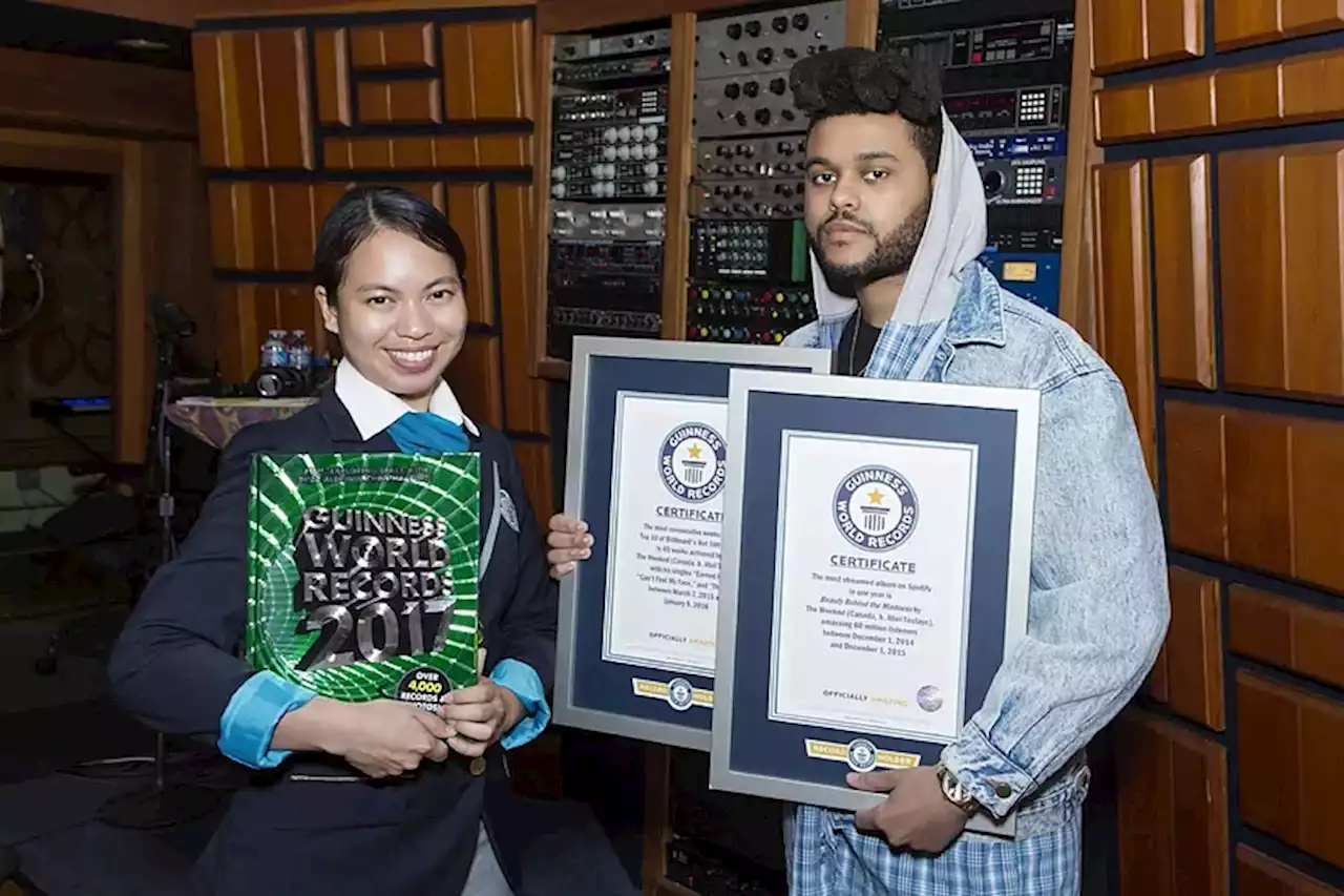 The Weeknd se consagra como el artista más popular del mundo, según Récords Guinness