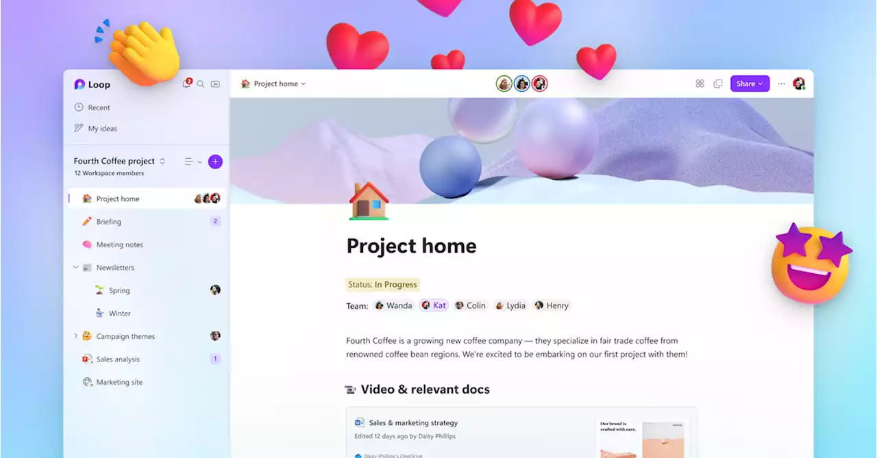 You can now try Microsoft Loop, a Notion competitor with futuristic Office documents