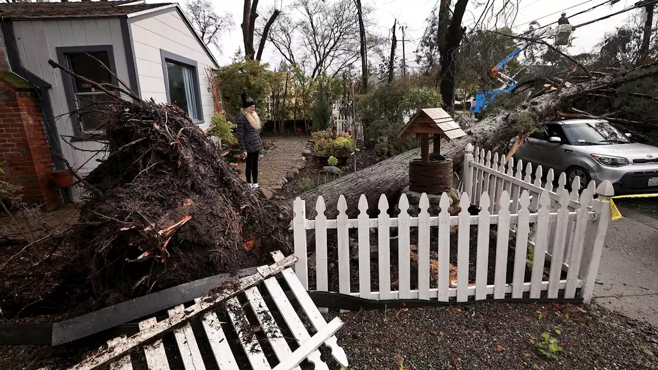 Powerful Pacific tempest clobbers storm-battered California