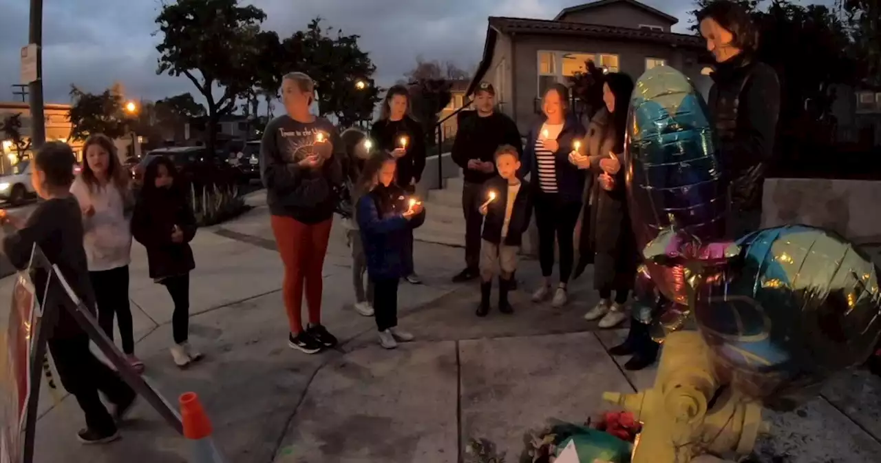 Candlelight vigil held for 6-year-old boy killed in Kensington crash