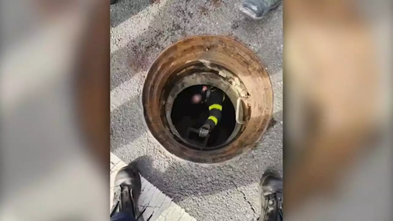 5 kids rescued from NYC sewer; firefighters say cell phone was 'key' to finding them