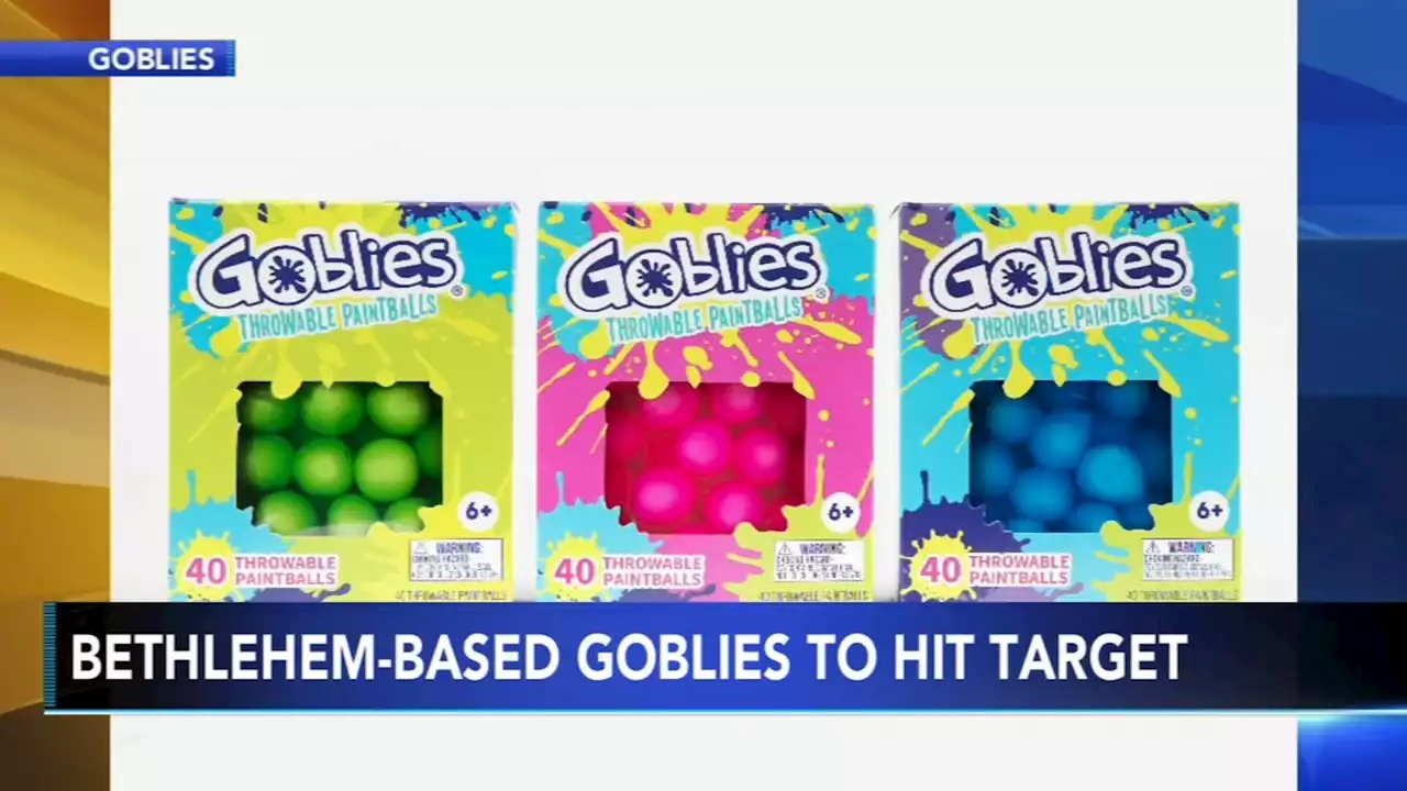 Throwable paintballs created by Bethlehem entrepreneur hit the shelves at Target