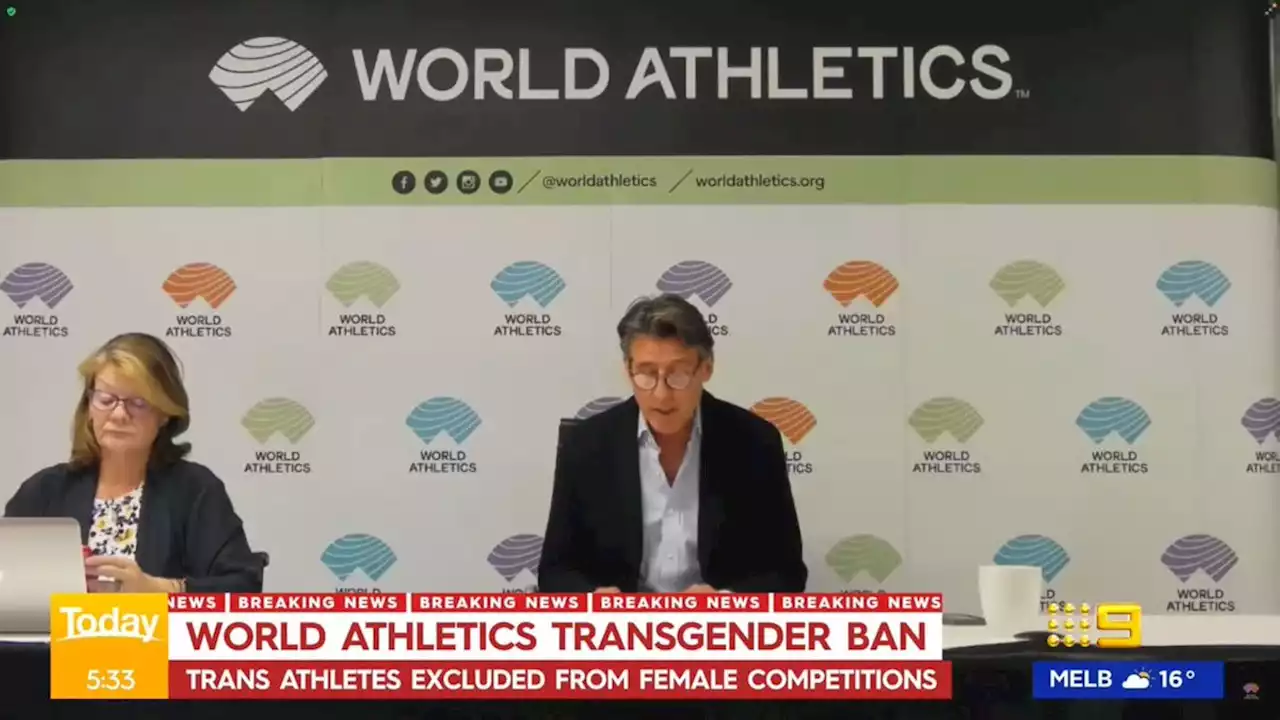 World Athletics Council bans transgender female athletes